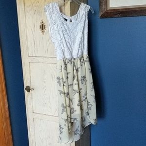 Cute high-low Easter dress